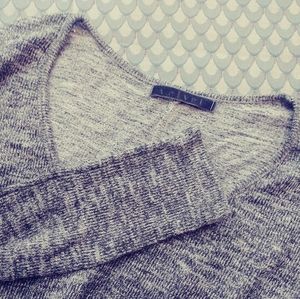 Silver Sweater Dress; Velvet by Graham & Spencer